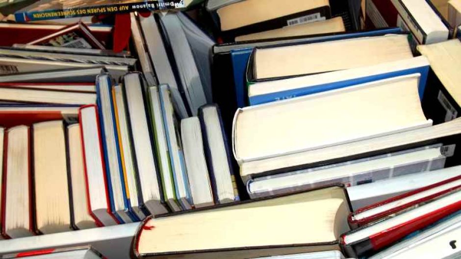 Bücherflohmarkt in Harburg. | Foto: ein