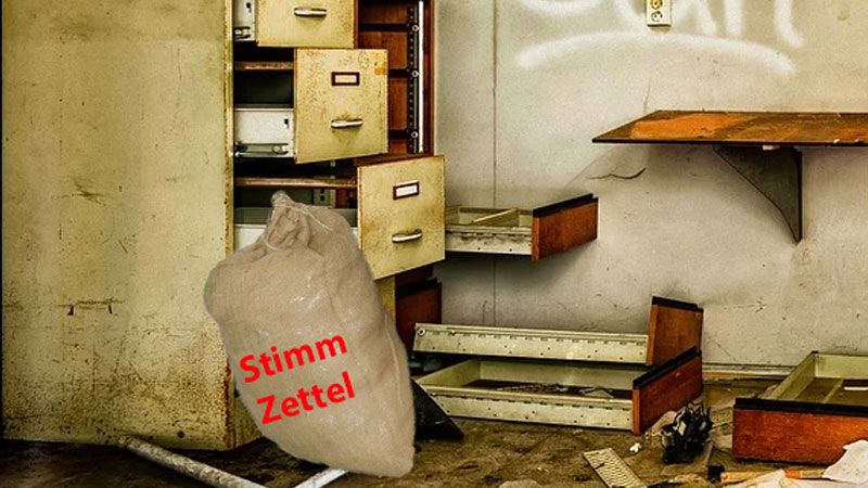 In Stelle wurden 146 Stimmzettel für den Kreistag in einem Schrank entdeckt (Symbolbild).