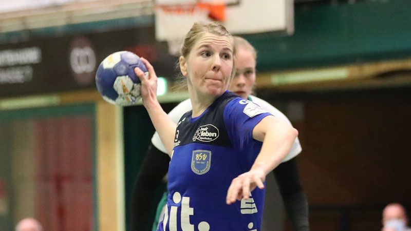Rekordspielerin Lone Fischer vom BSV erwartet Zwillinge.| Foto: ein