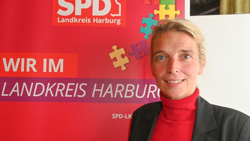 Svenja Stadler (SPD) hat bei der Bundestagswahl im Wahlkreis Landkreis Harburg das Direktmandat zum Bundestag gegen Mandatsinhaber Michael Grosse-Brömer (CDU) gewonnen. | Foto: ein