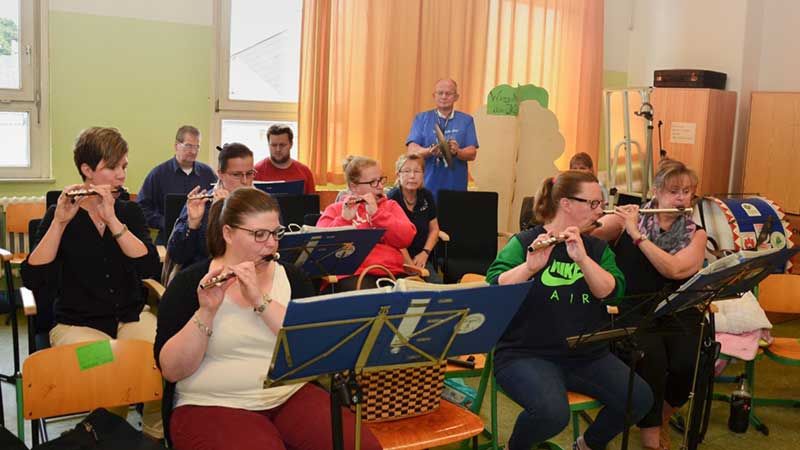 Nach über 100 Jahren zieht der Spielmannszug der Turnerschaft Harburg in neue Übunsgräume. | Foto: Sören Noffz