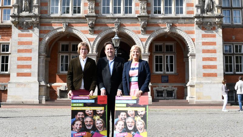 Dr. Anke Jobmann, Georges Delnon und Melanie-Gitte Lansmann freuen sich auf das Opernevent. | Foto: Niels Kreller