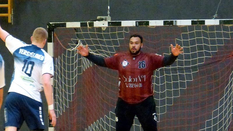 Azeez Oyewusi war wieder ein Fels im Fischbeker Tor. | Foto: ein/Holger Denecke