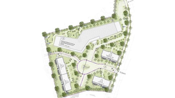 An der Lutherkirche in Neu Wulmstorf entsteht ein neues Senioren-Quartier mit Rund-Um-Service. Auf dem rund 11.715m² großen Areal am Kirchberg werden, verteilt auf fünf Baukörper, die unterschiedlichsten Angebote für Senioren/innen geplant. Der Grundgedanke dabei ist, dass den Grundbedürfnissen Sicherheit, Komfort und soziale. | Foto: ein