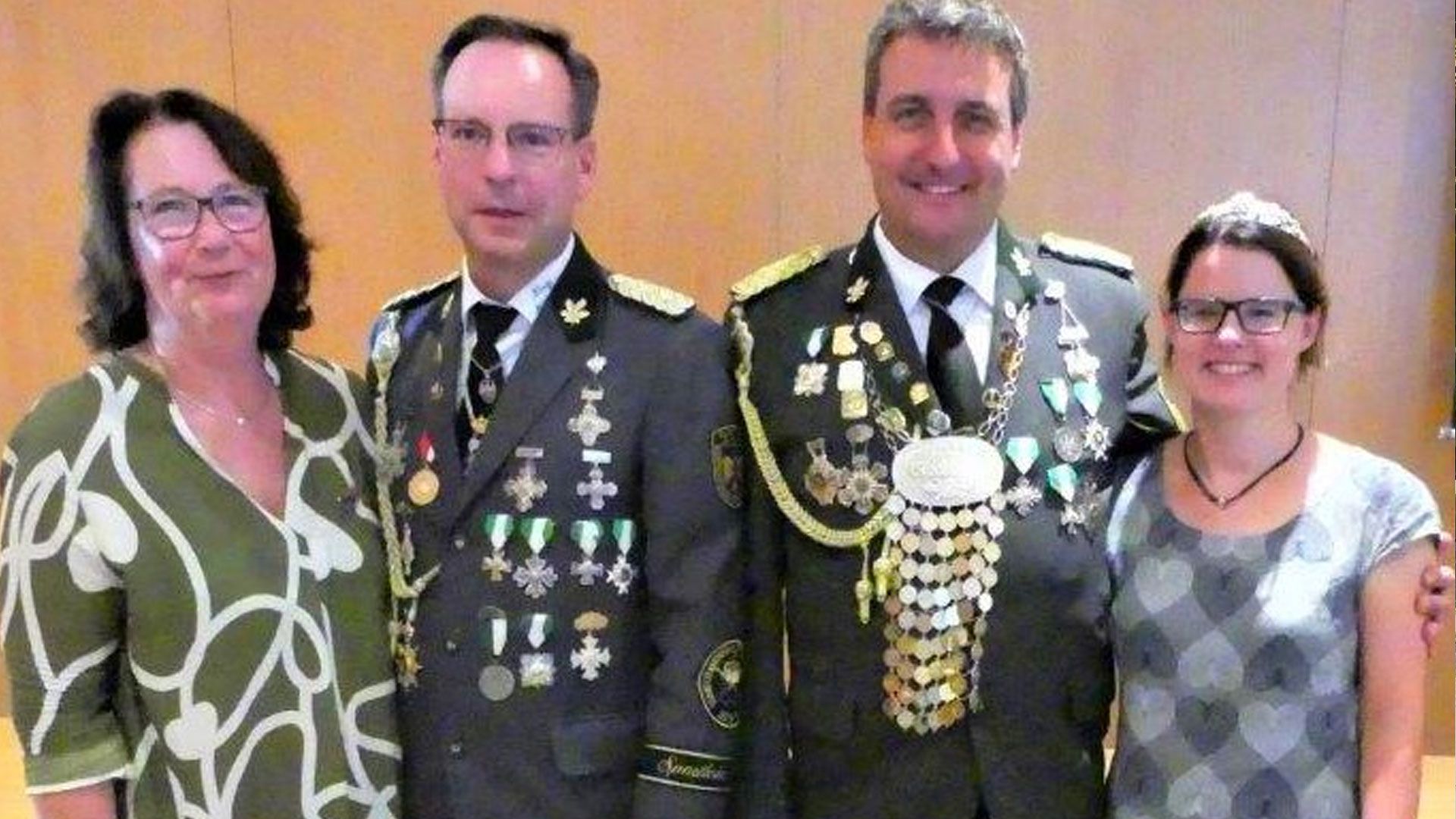 Das neue Elstorfer Vizekönigsgespann. | Foto: ein