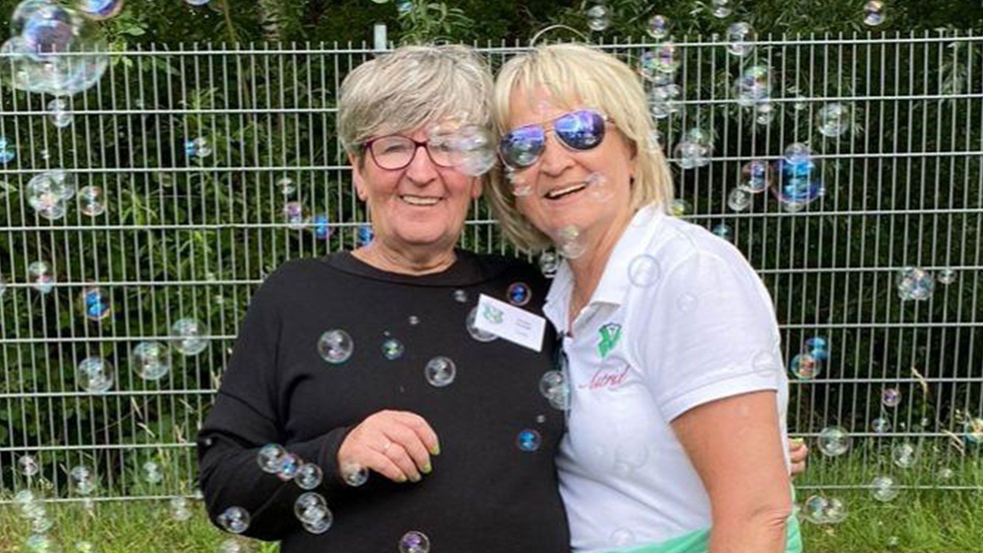 TVM-Abteilungsleiterin Marlies Schmidt (links) und Astrid Lindholm werden als Übungsleitungen den Tag des Kinderturnens anleiten. | Foto: TVM