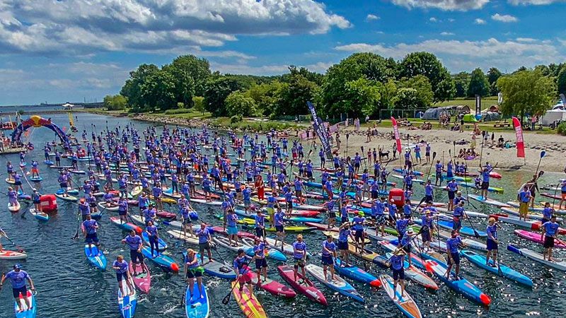 Mehr als 400 Teilnehmer aus 21 Ländern gingen beim Red Bull Midsummer Vikings in Kopenhagen an den Start. | Foto: ein