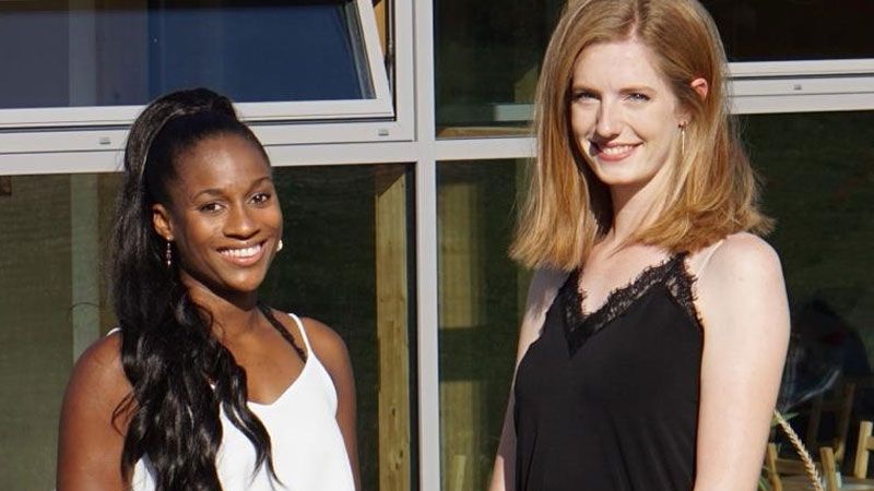 Rachel Winkler und Caroline Grimm, Leiterinnen der Dance Studios, das den Blauen Löwen 2022 gewonnen hat. | Foto: Dance Studios