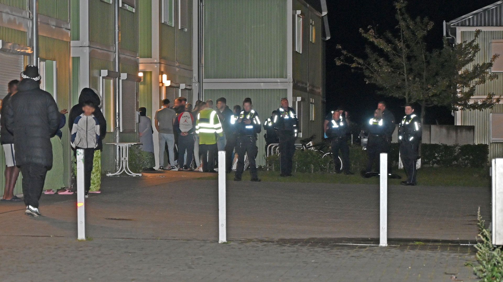 Aus dieser Unterkunft wollte der mutmaßliche Täter das Baby mit Gewalt entführen. | Foto: HamburgNews