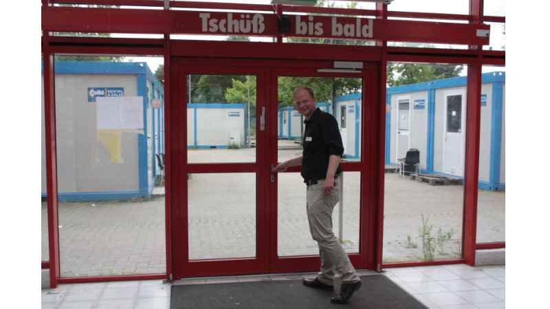 Sascha Thon, Leiter der DRK-Erstaufnahme Geutensweg, wird ein neues Projekt beim Harburger Roten Kreuz übernehmen. | Foto: ein