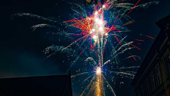 Die Feuwerwehr gibt Tipss zum richtigen Umgang mit Feuerwerk. | Foto: Niels Kreller
