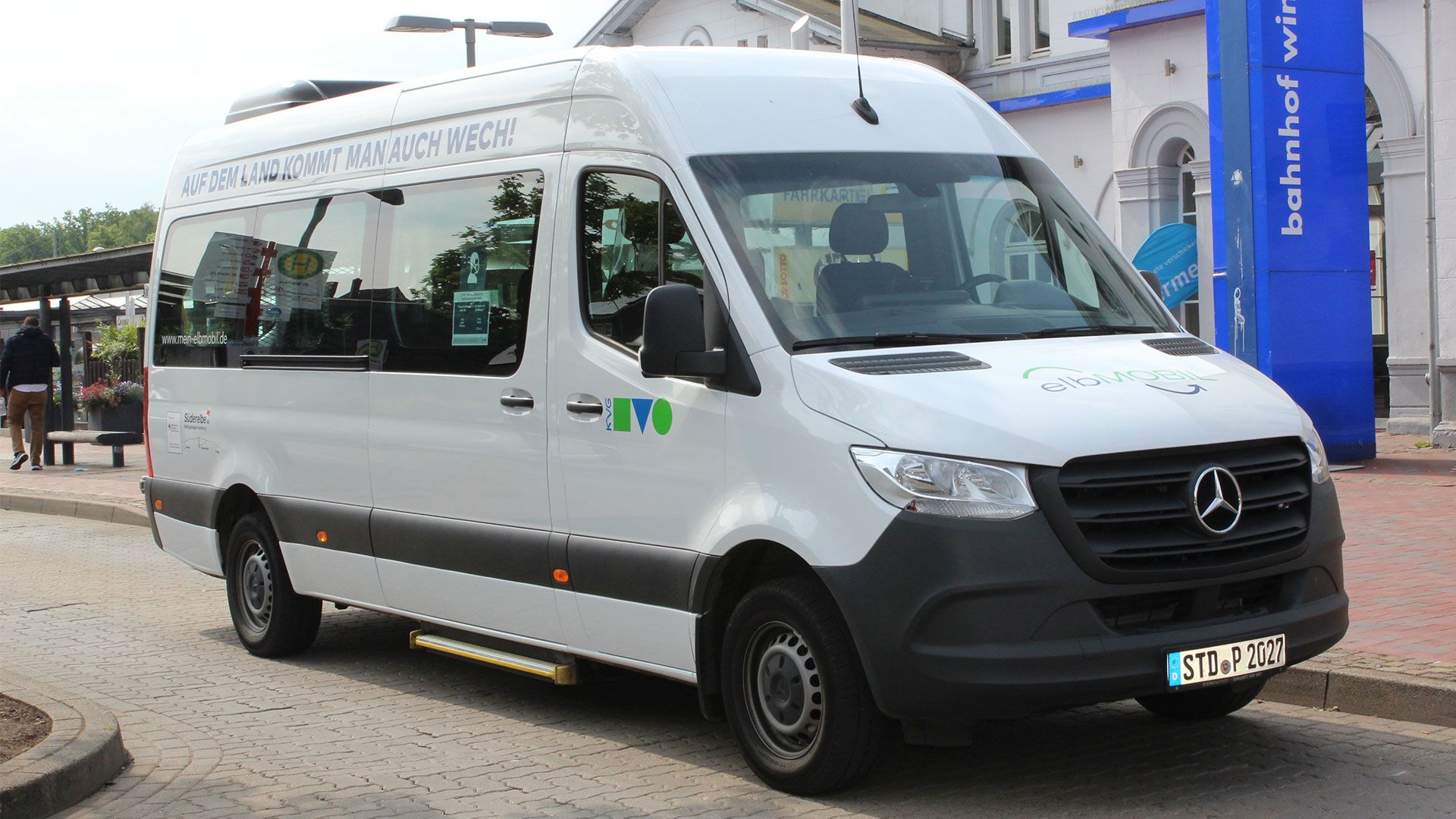 Das elbMOBIL verbindet ab 1. August die Norderbülte mit der Winsener Innenstadt, allen Ortsteilen und natürlich auch dem Winsener Bahnhof. | Foto: Landkreis Harburg