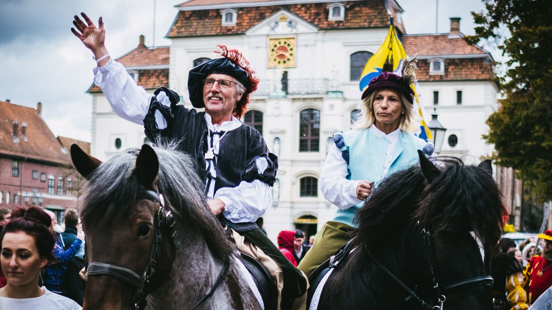Für den amtierenden Lüneburger Sülfmeister Gerd I. wird es Zeit, seinen Titel abzugeben. | Foto: Mathias Schneider