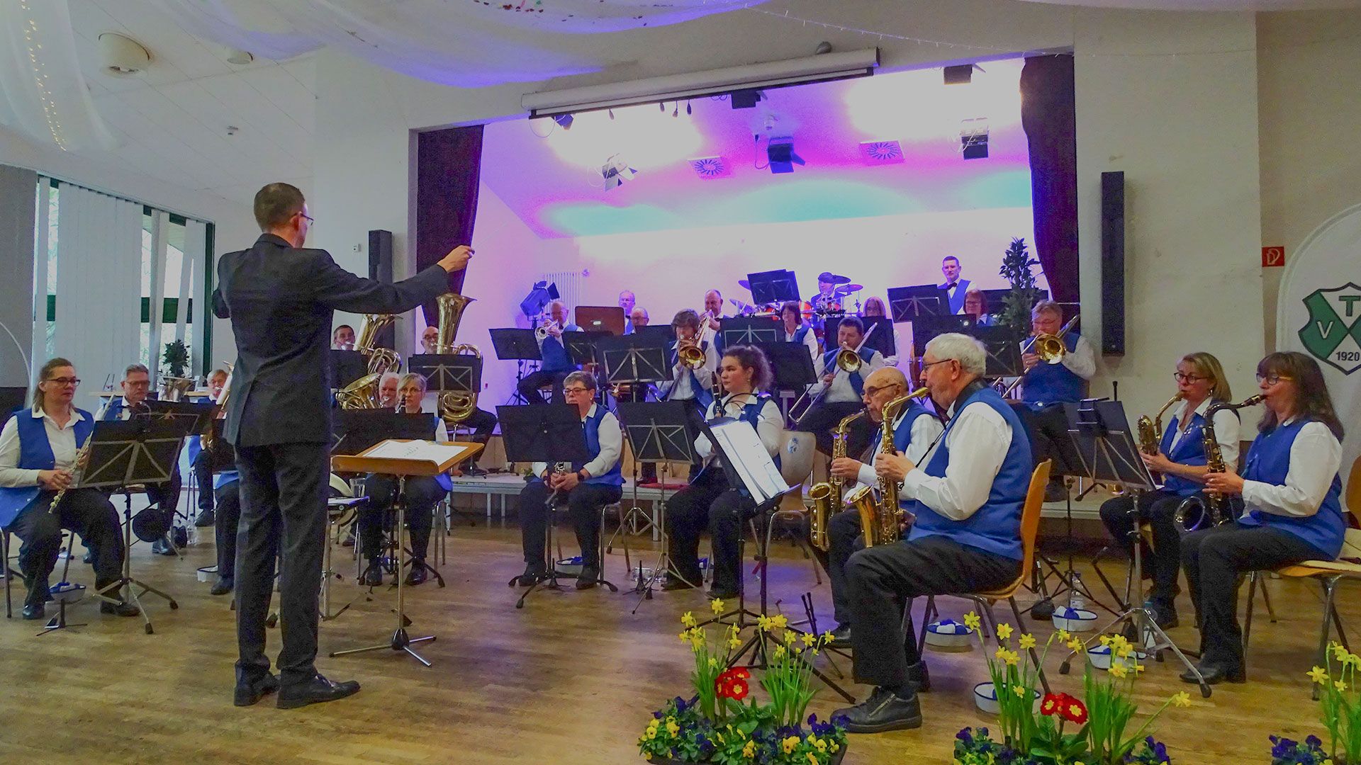 Das TVM-Blasorchesters Meckelfeld gab im Helbach-Haus ein umjubeltes Konzert. | Foto: Ilka Teschner