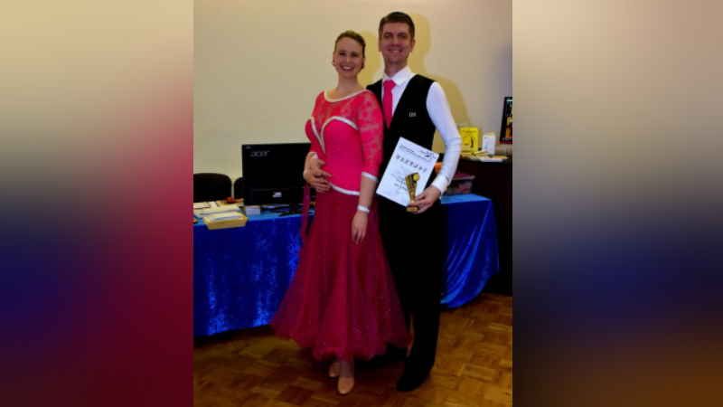 Patrick Waltje und Cathrin Jahnke vom 1. TC Winsen im TSV Winsen stehen kurz vor dem Aufstieg in die B-Klasse. | Foto: ein