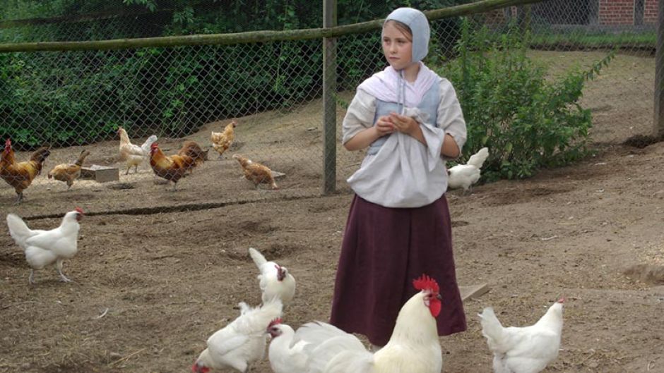 Gelebten Geschichte 1804 Heidebauern vor rund 200 Jahren. Foto: FLMK