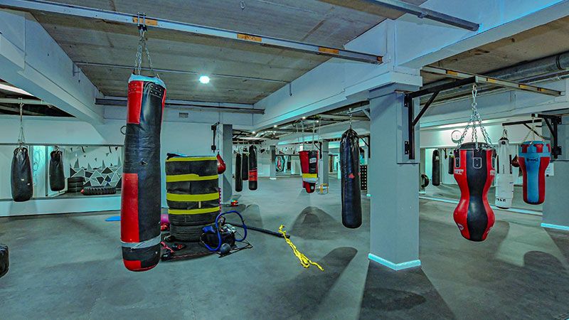 Die Kampfsportakademie Trust Gym von Kick-Box-Weltmeister Ayhan Özcelik in Harburg wurde umgebaut und bekam einen neuen Look. | Foto: Niels Kreller