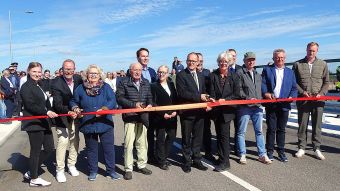 Mit einem Festakt wurde die Decatur Brücke wiedereröffnet Foto: Ilka Teschner
