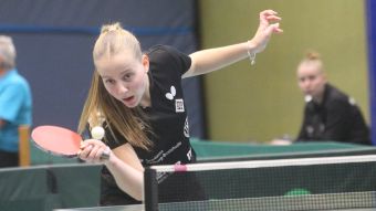 Haltungsnote 1: Lena_Gottschlich vom Tischtennis-Team des MTV Tostedt. Foto: Ralf Koenecke