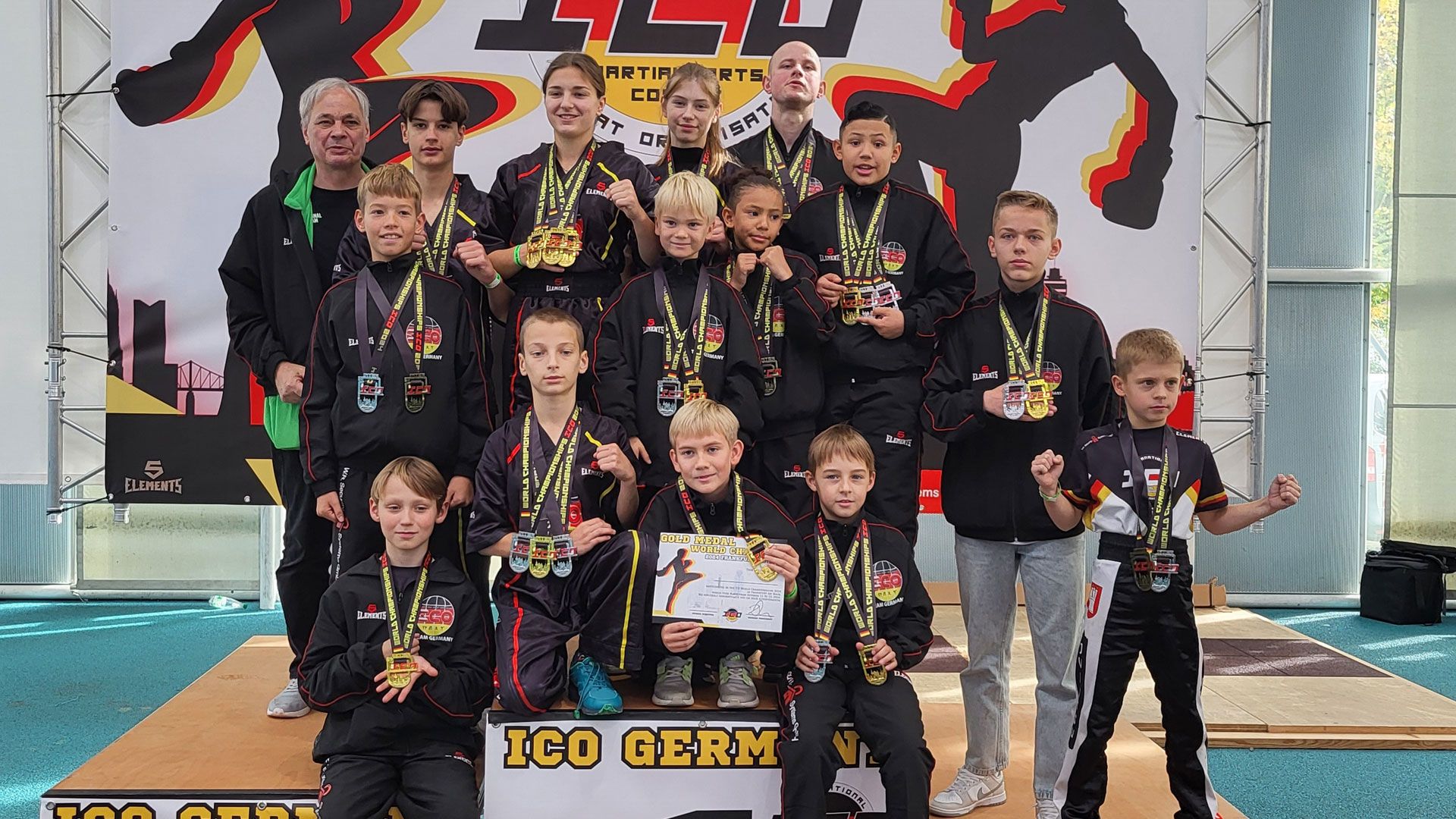 Insgesamt 36 Medaillen gab es für das Team, darunter 18 goldene. | Foto: ein