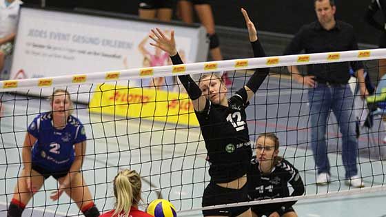Juliane Köhler vom Volleyball-Team Hamburg. | Foto: VTH/Lehmann