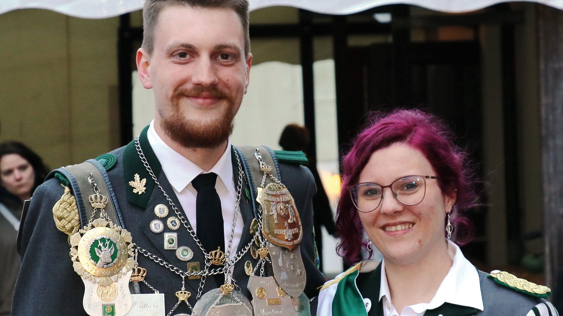 Jan und Martina Wolkenhauer freuen sich auf das kommen Schützenfest. Foto: ein