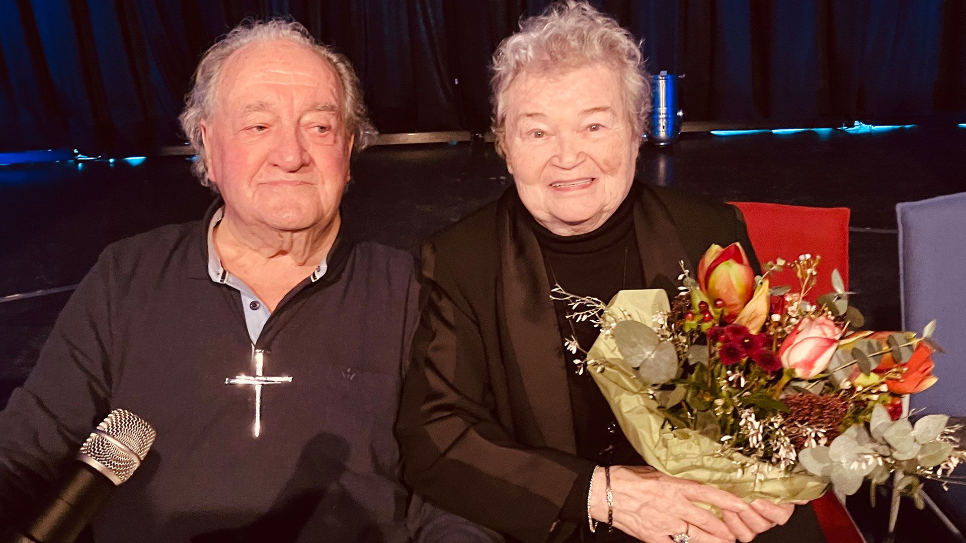 Seit 68 Jahren miteinander verheiratet – Ivar Buterfas-Frankenthal und seine Frau Dagmar bei ihrem Besuch am GAK. | Foto: GAK