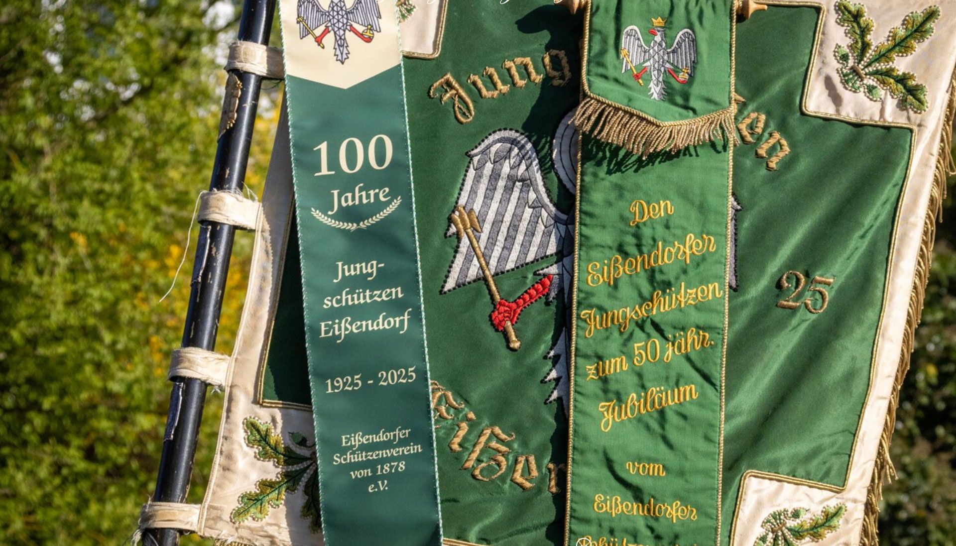 Am Sonnabend feierten die Eißendorfer Jungschützen mit vielen Gästen ihr 100-jähriges Bestehen. Foto: Christian Hartz
