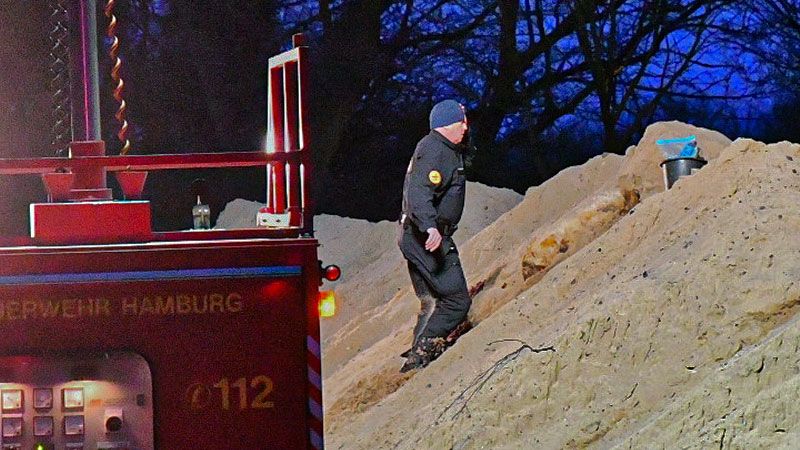 In Wilhelmsburg wurde eine Fliegerbombe gefunden. | Foto: HamburgNews