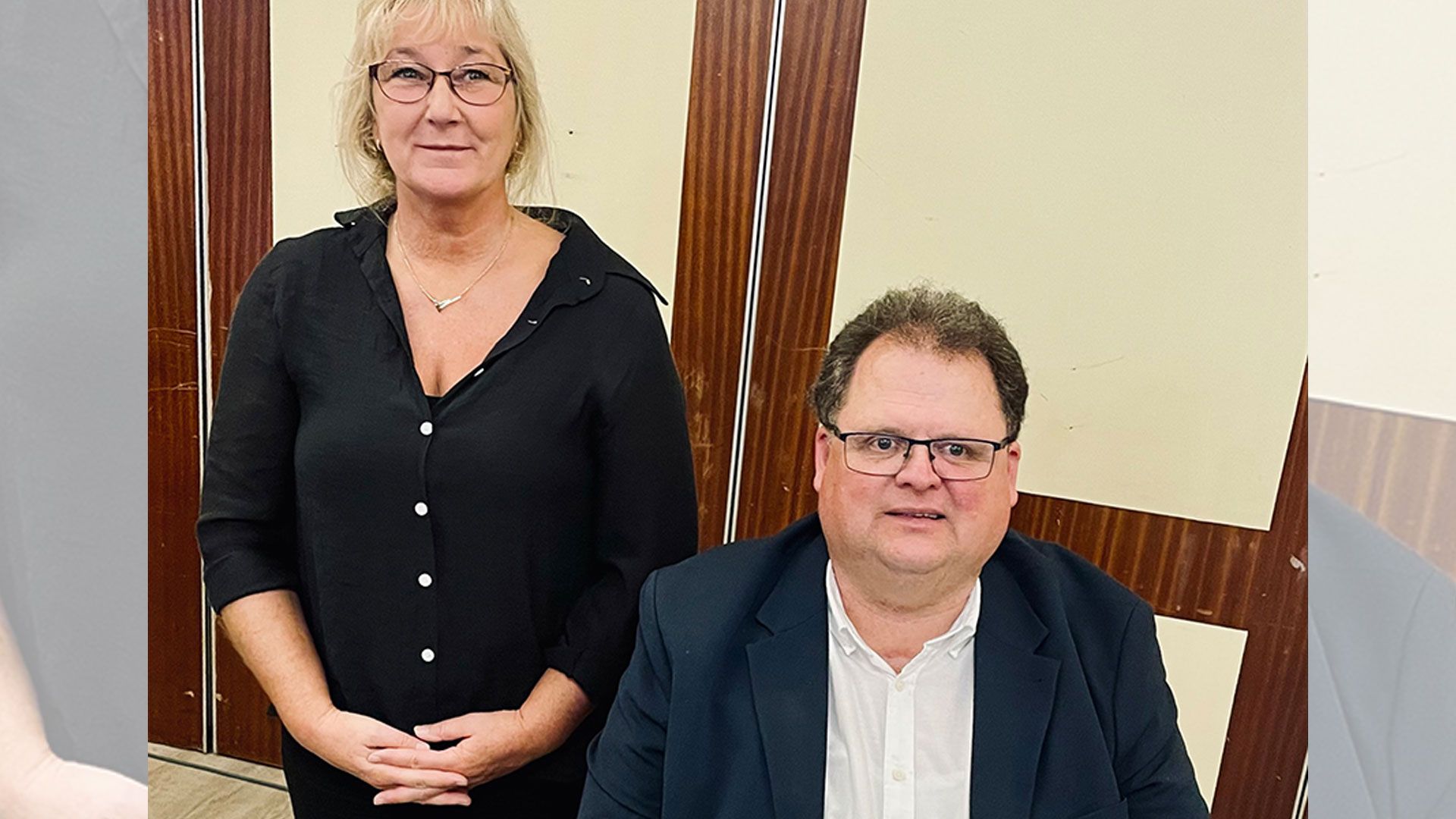 Die SPD-Spitzenkandidaten im Wahlkreis Süderelbe: Beate Pohlmann und Matthias Czech. | Foto: SPD
