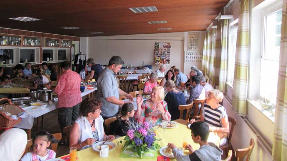 56 Gäste kamen zum vierten Meckelfelder Sommerfest. | Foto: Sven Lütje