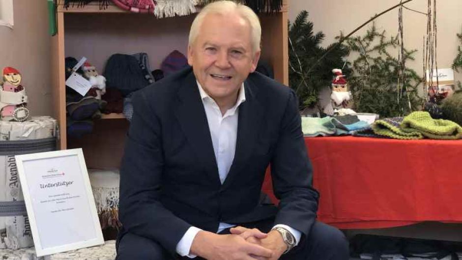 Schirmherr Rüdiger Grube wünscht sich vor Weihnachten viele neue Förderer für das Harburg-Huus. | Foto: ein