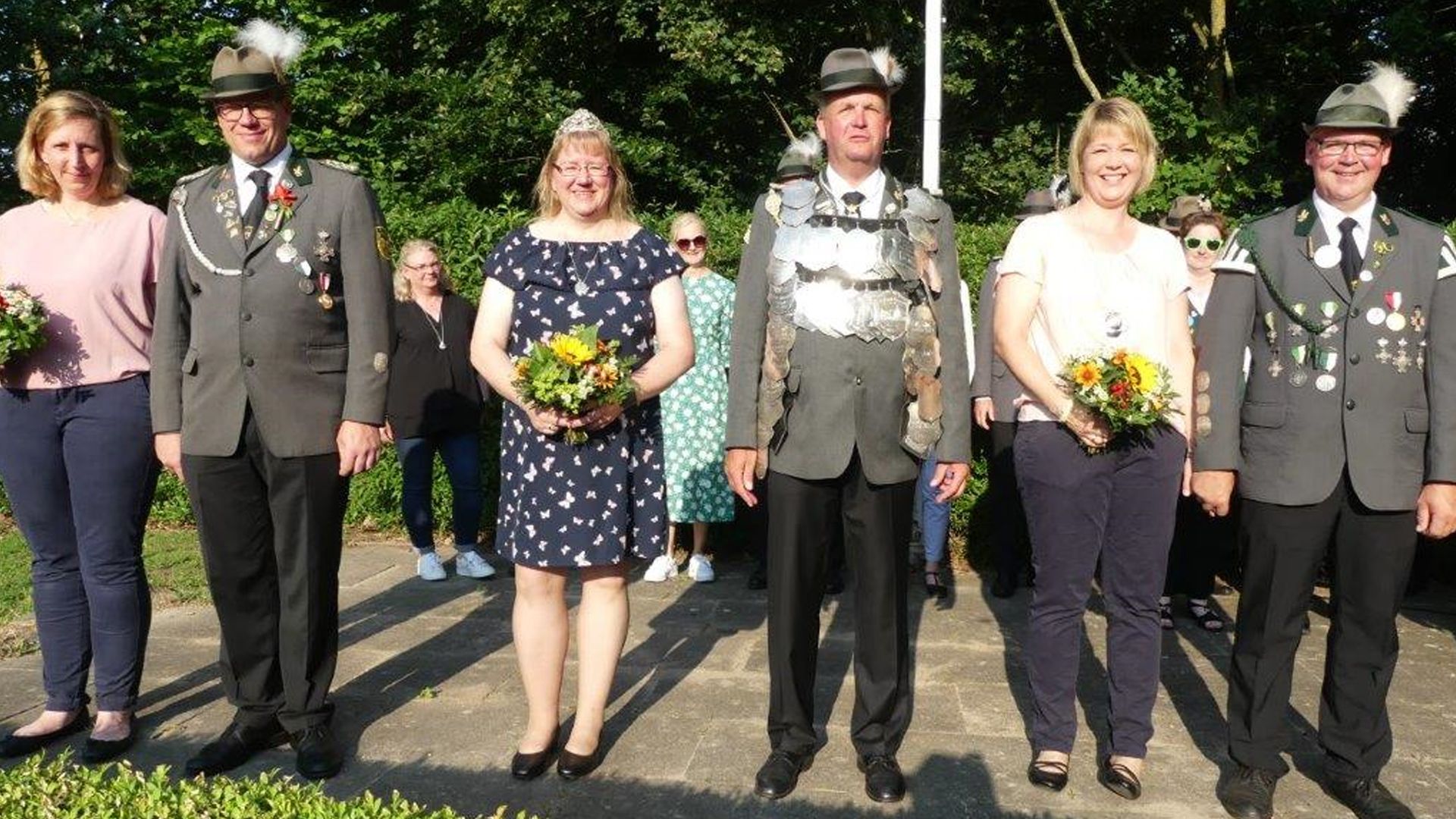 Jan-Peter und Maike Prien, Rainer und Petra Haase, Frank und Rebecca Peper. | Foto: Wilfried Stresow, SV Elstorf