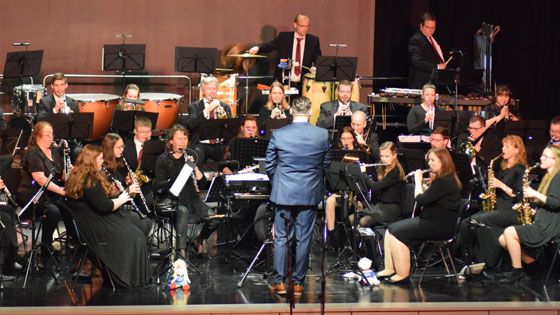 Nach zwei Jahren Pause konnte as Orchester Musik aus Seevetal im TV Meckelfeld (MUSAS) endlich wieder auftreten. | Foto: ein