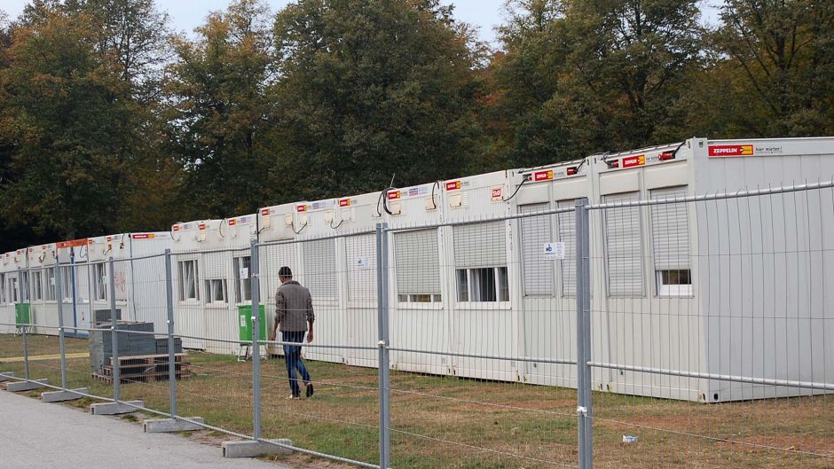 Die Unterkunft für Geflüchtete auf dem Schwarzenberg soll nur noch bis 2027 bleiben. Foto: mag