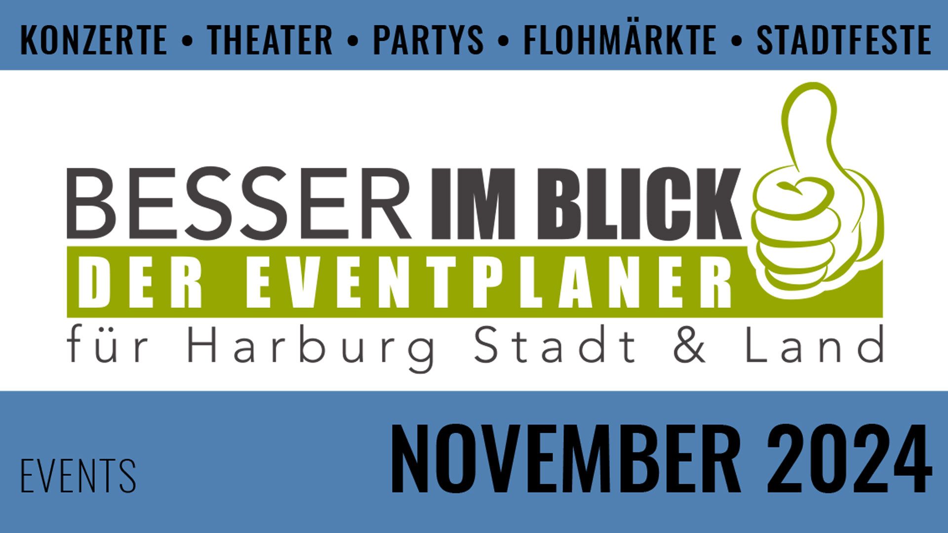 Termine satt für den Monat gibt es wieder im besser-im-blick-Eventplaner!