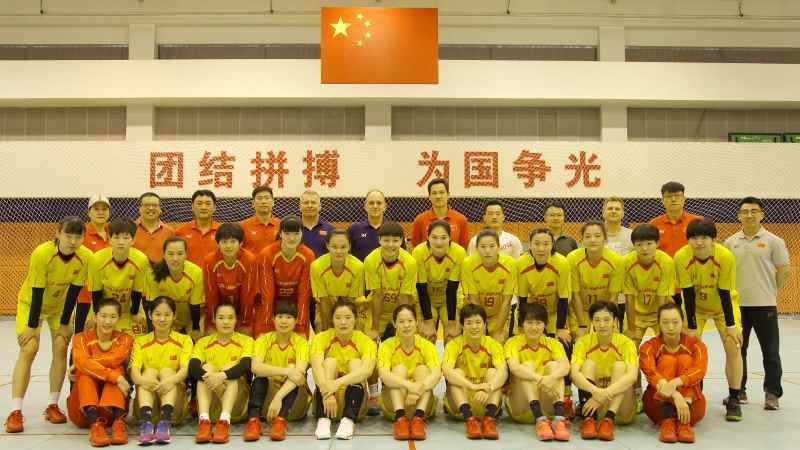 Chinas Nationalmannschaft zu Gast in Buxtehude. | Foto: ein