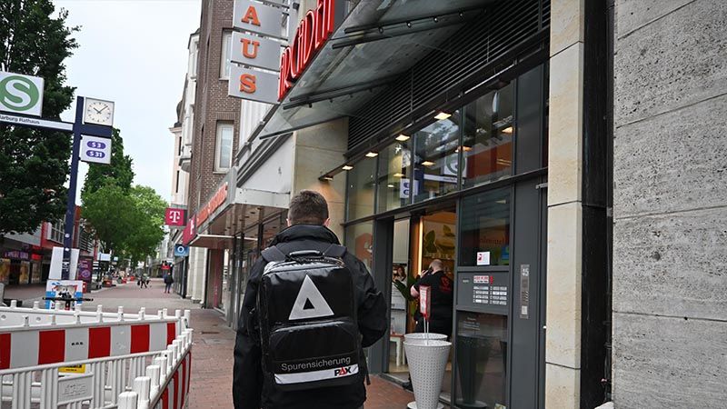 In der Nacht zu Pfingstmontag stiegen Einbrecher in die Harburg Arcaden ein. | Foto: Tobias Barowski