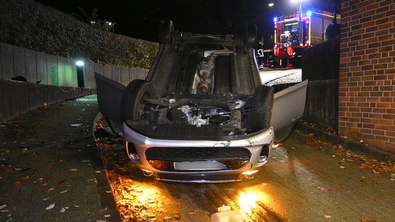 Glück im Unglück hatte der Fahrer dieses Kia am Donnerstag inm Eißendorf. | Foto: Sem Bohr