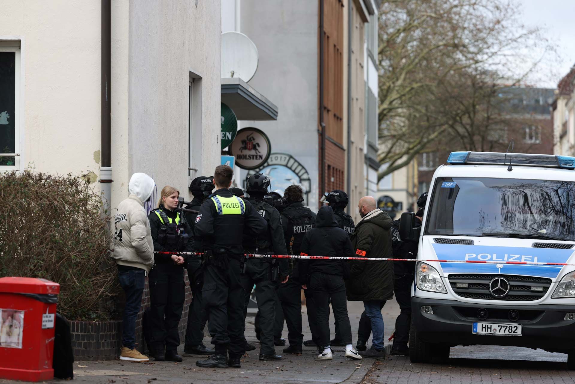 In der Kalischerstraße im Phoenix-Viertel soll es zu einer Bedrohung mit einer Schusswaffe gekommen sein. Foto: Lenthe-Medien/Reimer