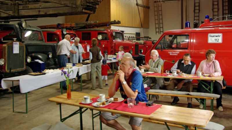 Historische und moderne Löschtechnik entdecken im Feuerwehrmuseum Marxen. | Foto: ein