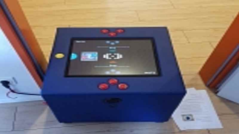 Das ist "KUTI", die neue Spielkonsole in der Bücherei Neu Wulmstorf. | Foto: ein