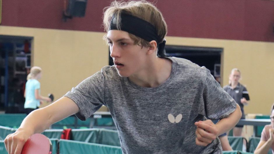 Linus Stieler erreichte bei den Tischtennis-Landesdesmeisterschaften Rang fünf. | Foto: TuS Fleestedt