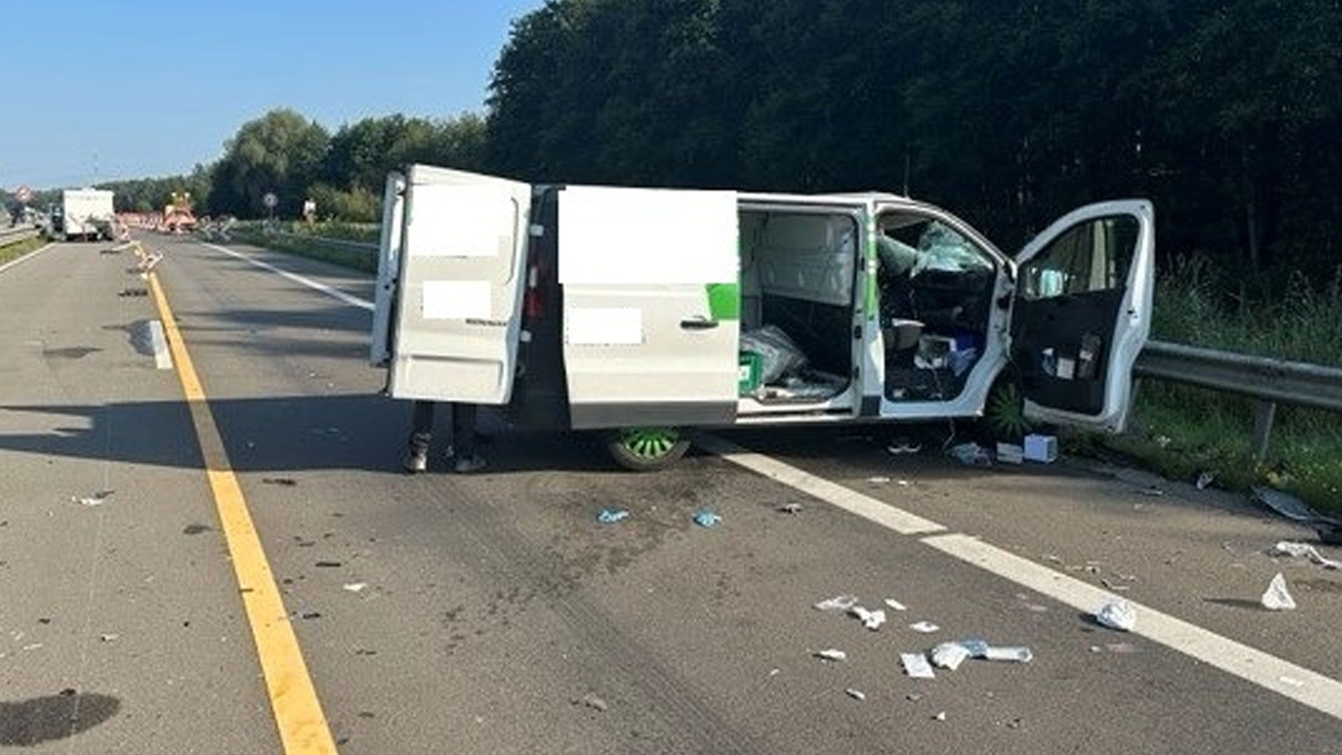 Am Freitag kam es auf der A39 bei Handorf zu einem Verkehrsunfall. |Foto: ein