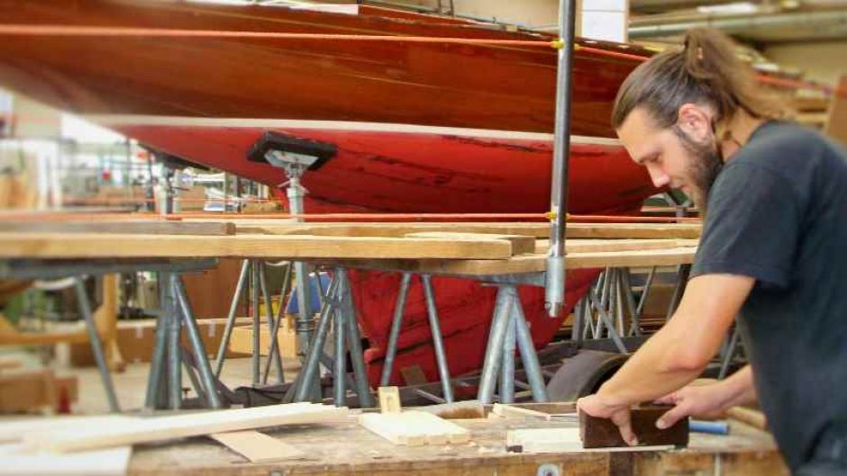Boot schafft Zukunft. | Foto: Jugend in Arbeit gGmbH