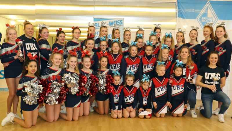BW-Cheerleader-verdiente Ehrungen. | Foto: ein