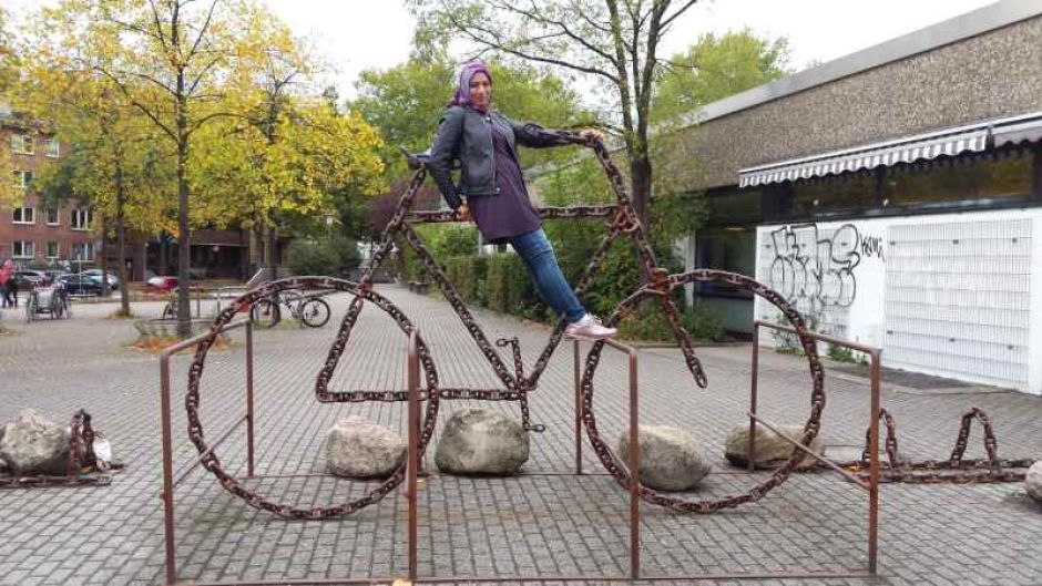 Leyla auf St.Pauli. | Foto: ein