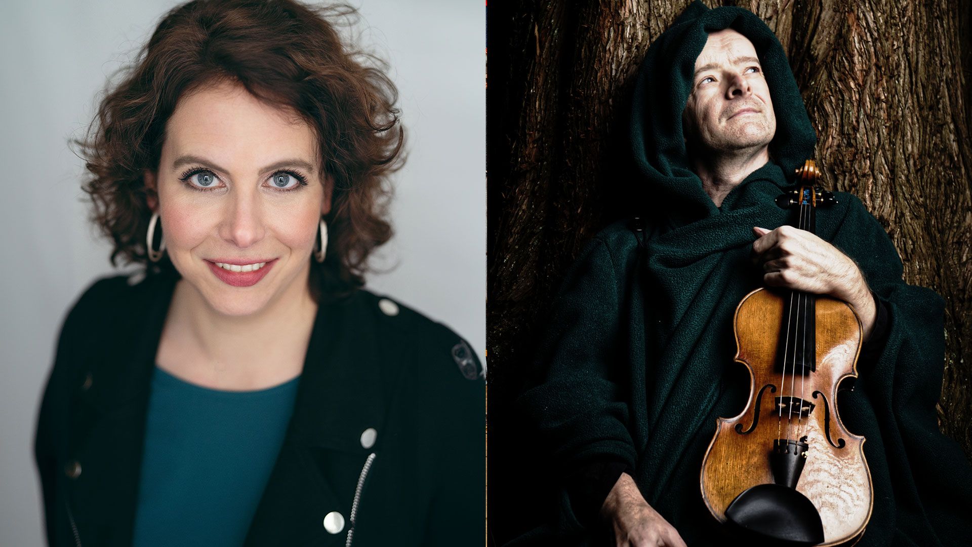 Die renommierten Musiker Ian Mardon (rechts) und Kymia Kermani geben ein Bruckner -Konzert in der malerischen Backsteinkirche St Michaelis in Neugraben. | Foto: R. Renoir & ein