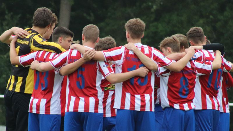 Am Samstag feiert der FC Rosengarten zenhjähriges Bestehen. | Foto: ein