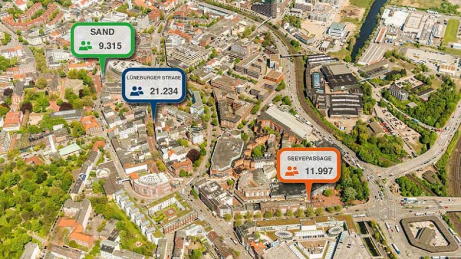 Die Besucherzahlen der Harburger City sind gestiegen. | Foto: ein